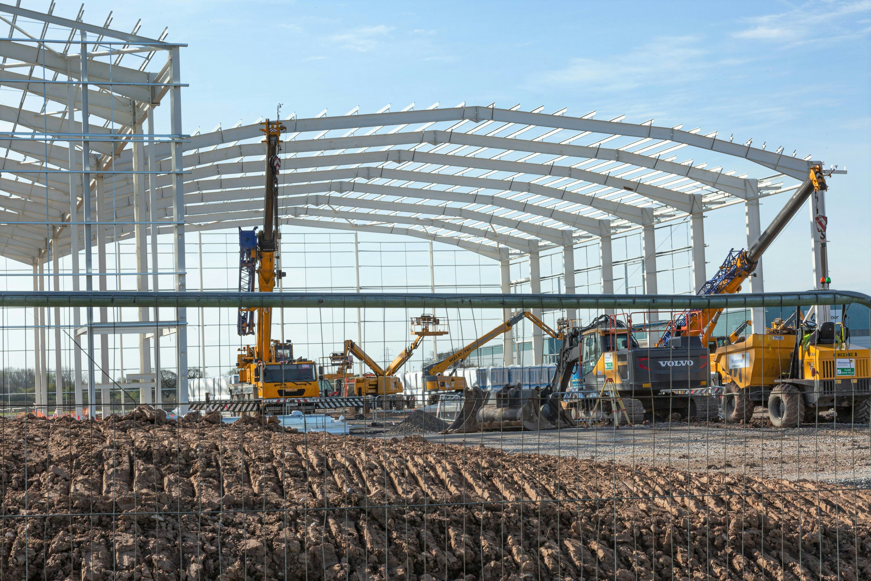 Industrial steel infrastructure